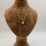 گردنبند گوی و قلب