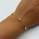 دستبند گوی و پولکی
