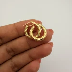 گوشواره حلقه ای پیچ