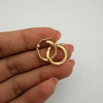 گوشواره پیچی تراشدار