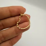 پلاک قلب تراشدار