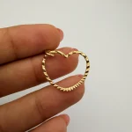 پلاک قلب تراشدار