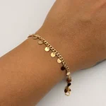 دستبند کارتیه و پولکی